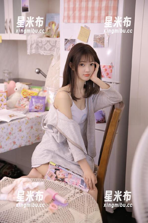 XINGYAN星颜社 - 从晨光到夜色：韩雨嘉的睡衣写真图库打破时尚界限！.txt